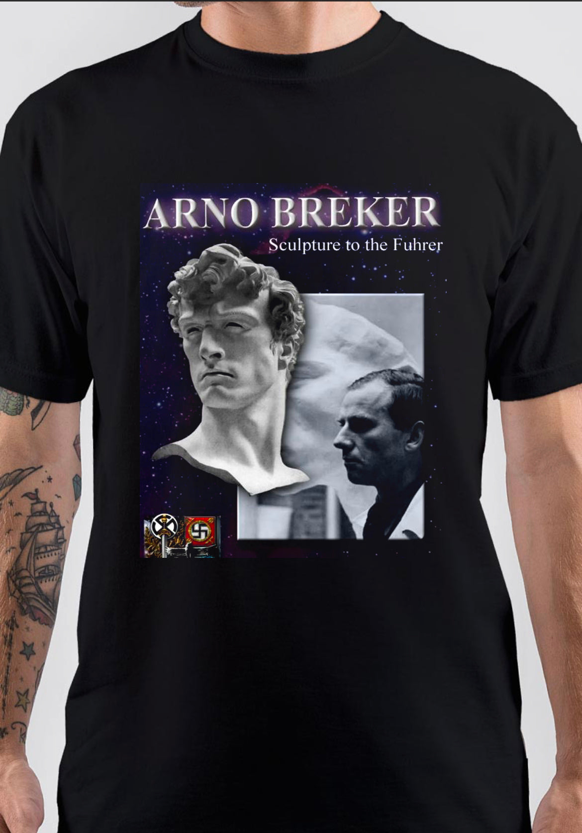 Arno Breker T-Shirt, Niche Graphic Tee for Print on Demand Lovers