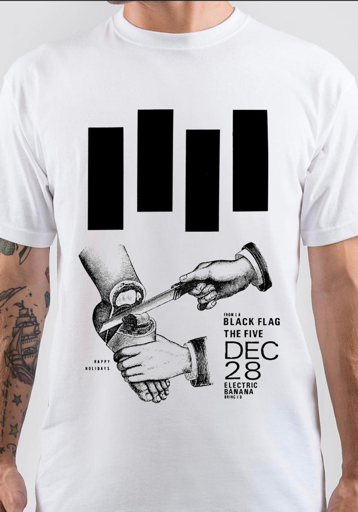 Black Flag T-Shirt, Y2K Inspired Graphic Tee for Streetwear Fans