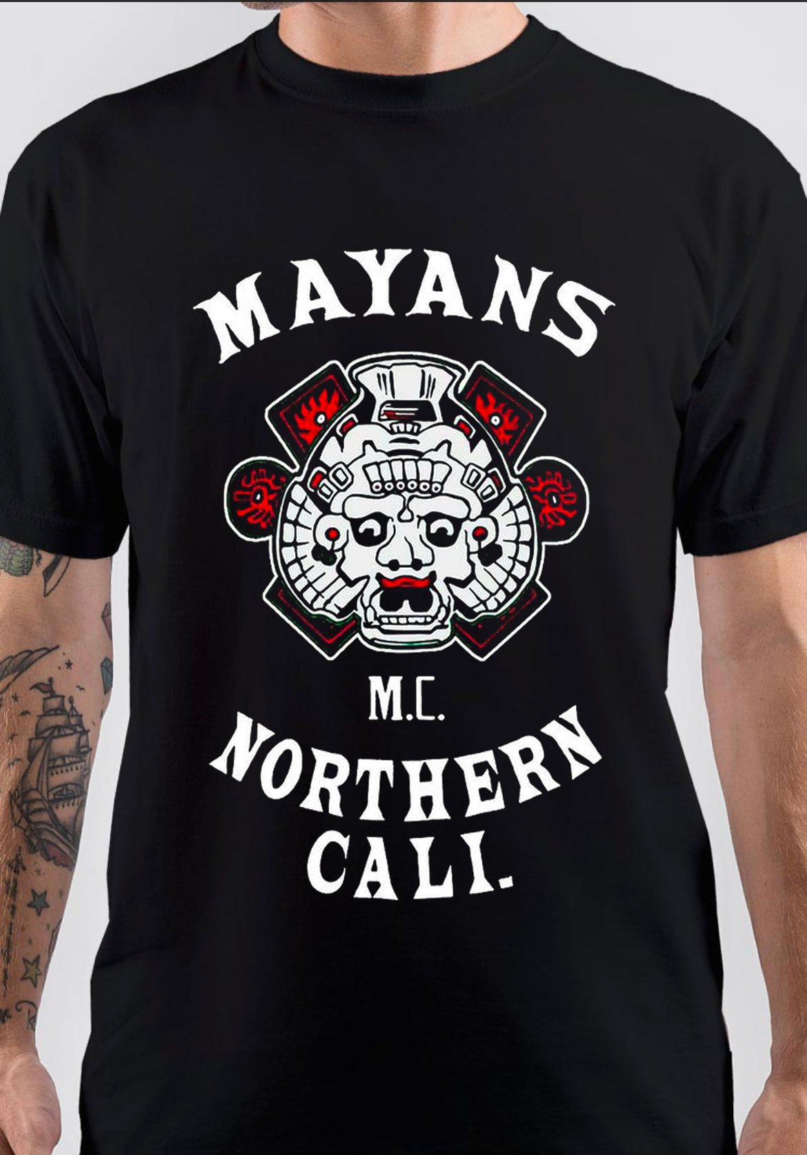 Mayans M.C T-Shirt, Unique Graphic Tee for Fan Merch Style