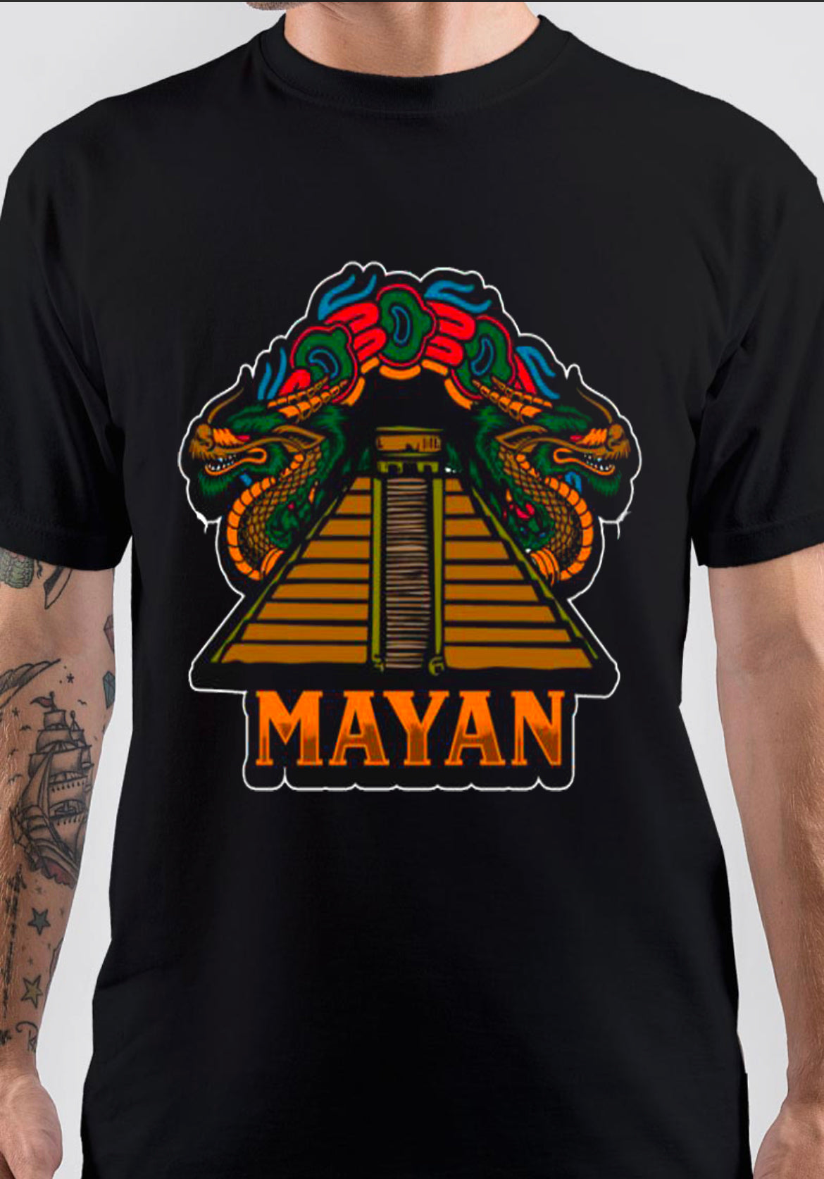 Mayans M.C T-Shirt, Retro Graphic Tee for Print on Demand Fans