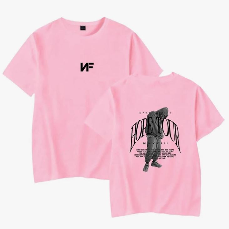 NF T-Shirt, Vintage POD Graphic Tee for Streetwear Fans