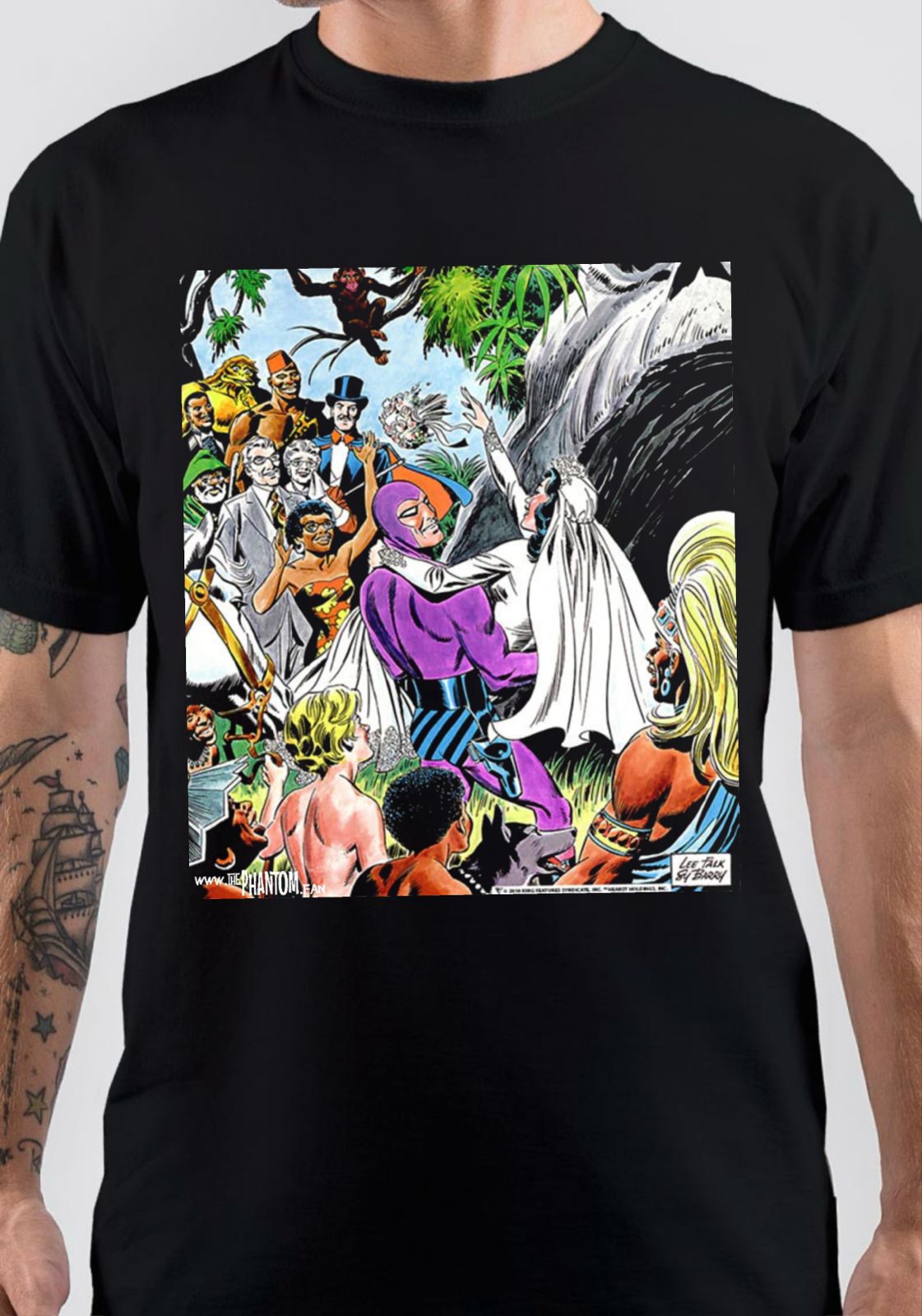Phantom T-Shirt, Vintage POD Graphic Tee for Streetwear Fans