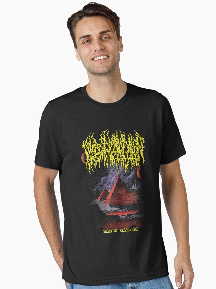 Blood Incantation T-Shirt, Distressed Style Tee for Vintage Looks