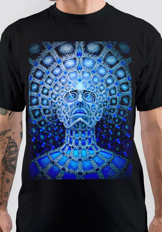 Alex Grey T-Shirt, Vintage POD Graphic Tee for Streetwear Fans