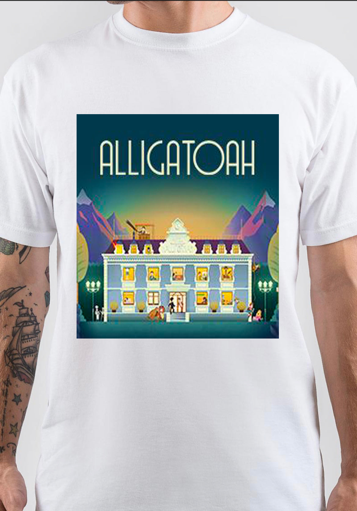 Alligatoah T-Shirt, Trending POD Shirt for Vintage Streetwear
