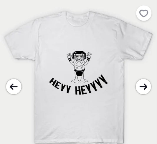 Babu Frik Heyy T-Shirt, Vintage POD Graphic Tee for Streetwear Fans