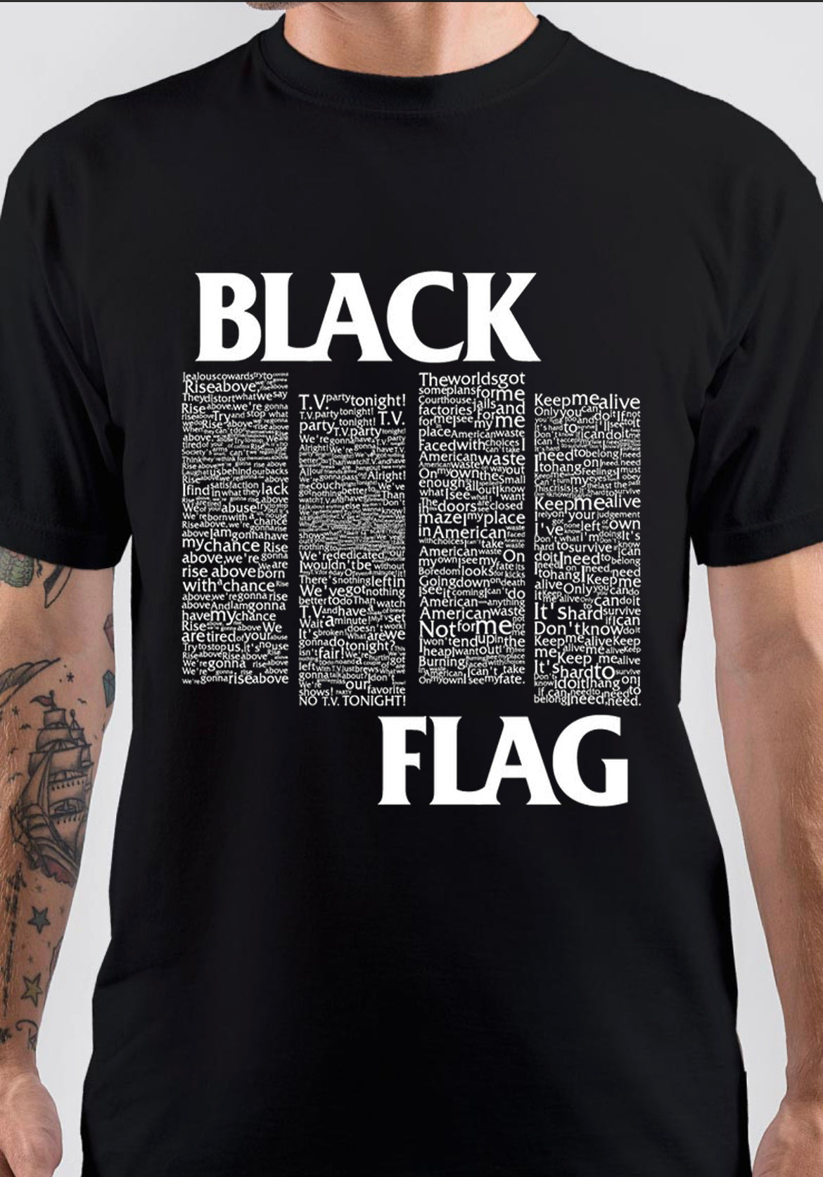 Black Flag T-Shirt, Premium Cotton Tee for Everyday Fan Style