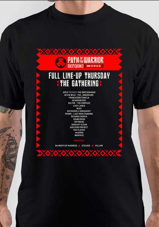 Defqon.1 Festival T-Shirt, Unique Graphic Tee for Fan Merch Style