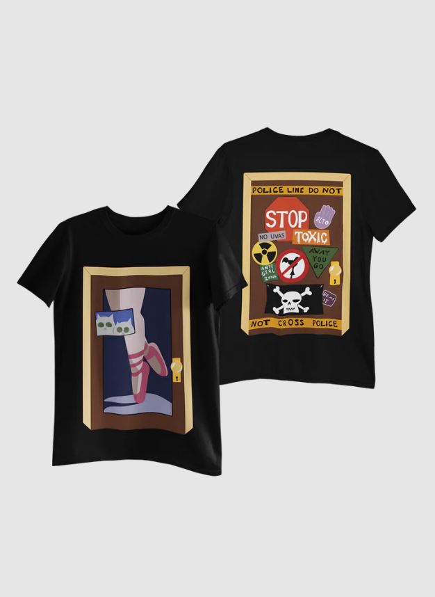 Do Not Enter T-Shirt, Vintage POD Graphic Tee for Streetwear Fans