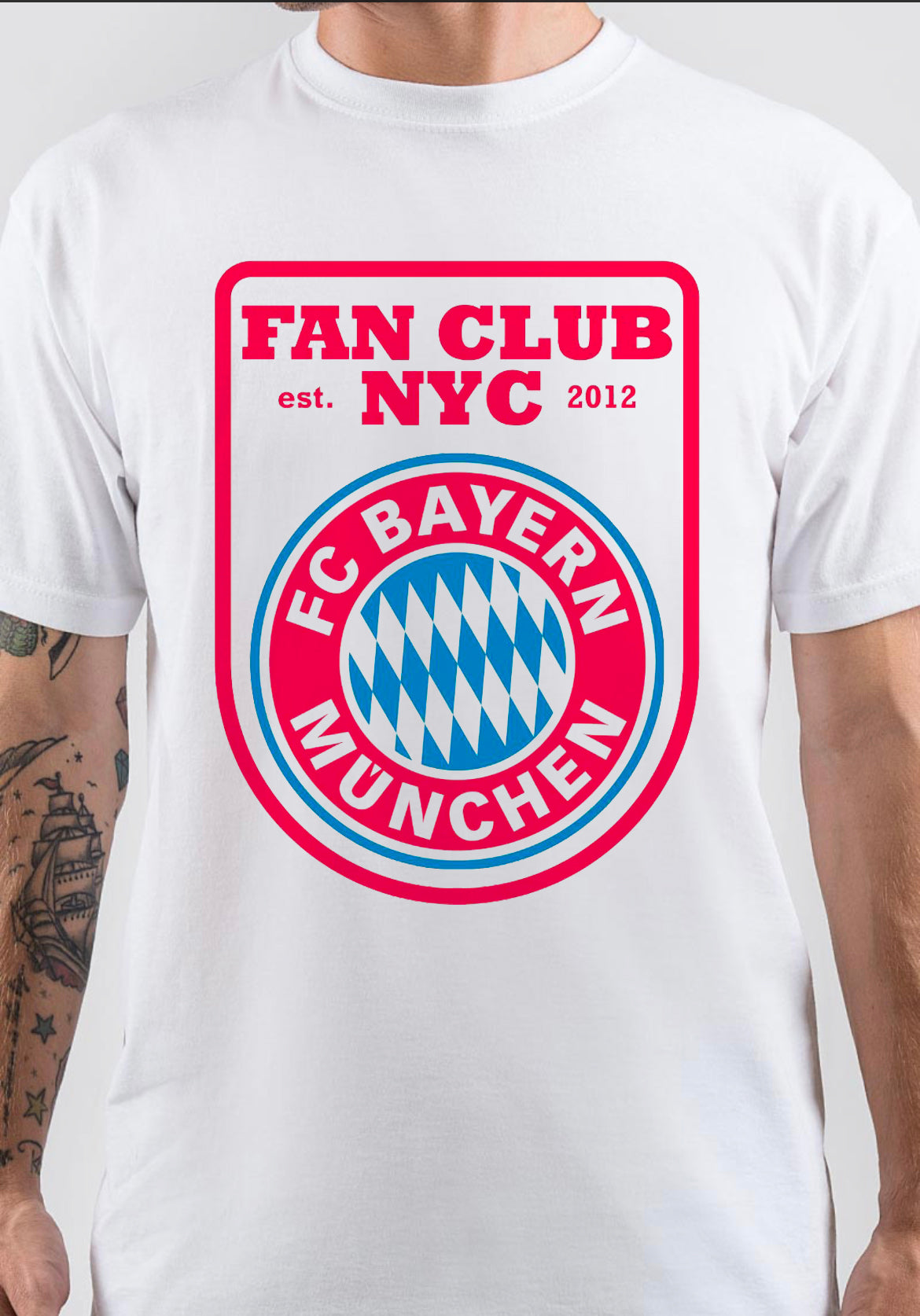 FC Bayern T-Shirt, Aesthetic Streetwear Graphic Tee for Gift Ideas