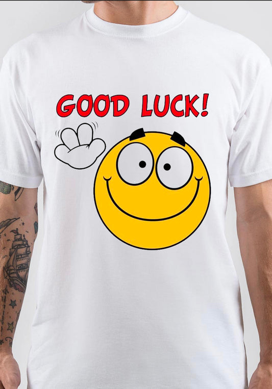 Good Luck T-Shirt, Trending POD Shirt for Vintage Streetwear