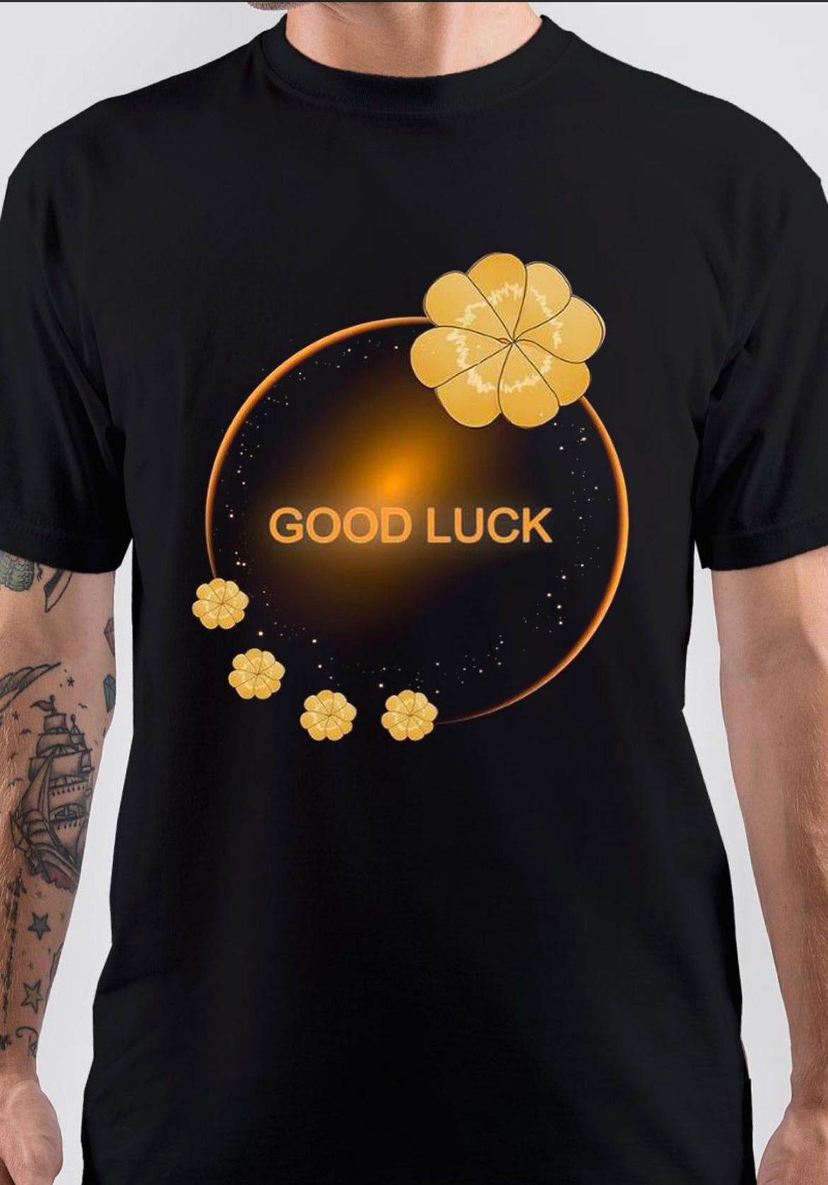 Good Luck T-Shirt, Retro Streetwear Tee for Cool Gift Ideas