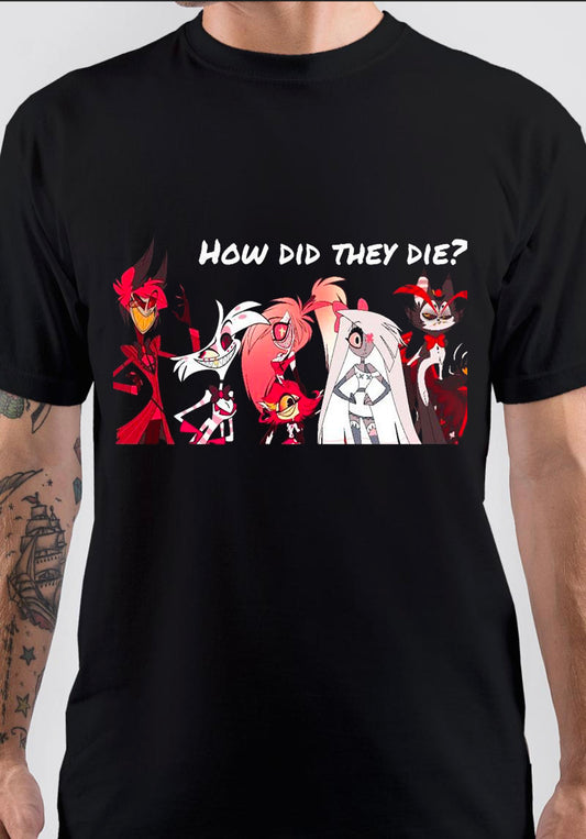 Hazbin Hotel T-Shirt, Y2K Inspired Graphic Tee for Streetwear Fans