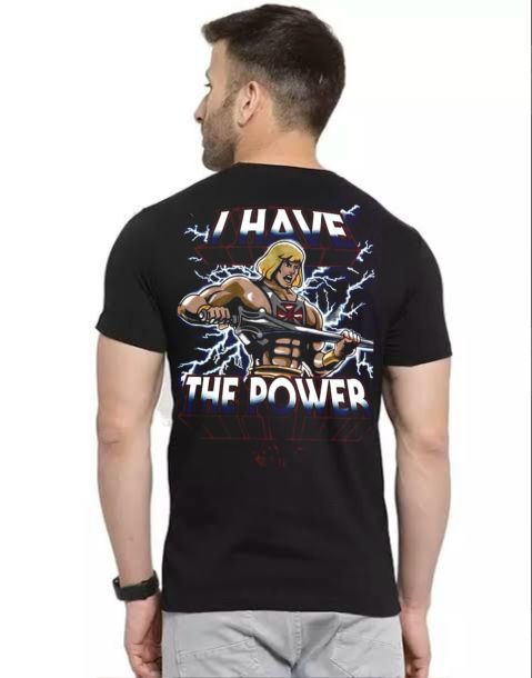 He Man I Have the T-Shirt, Vintage POD Graphic Tee for Streetwear Fans