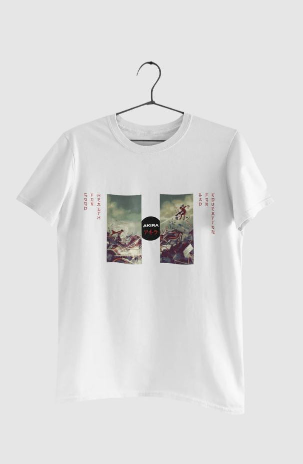 Health Education T-Shirt, Vintage POD Graphic Tee for Streetwear Fans