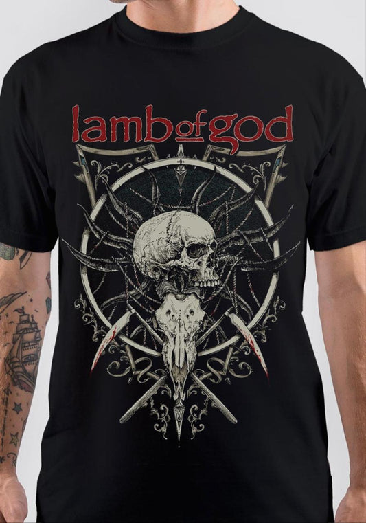 Lamb of God T-Shirt, Throwback Tee for Retro Outfit Ideas