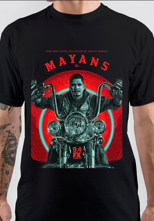 Mayans M.C T-Shirt, Statement Graphic Tee for Casual Streetwear