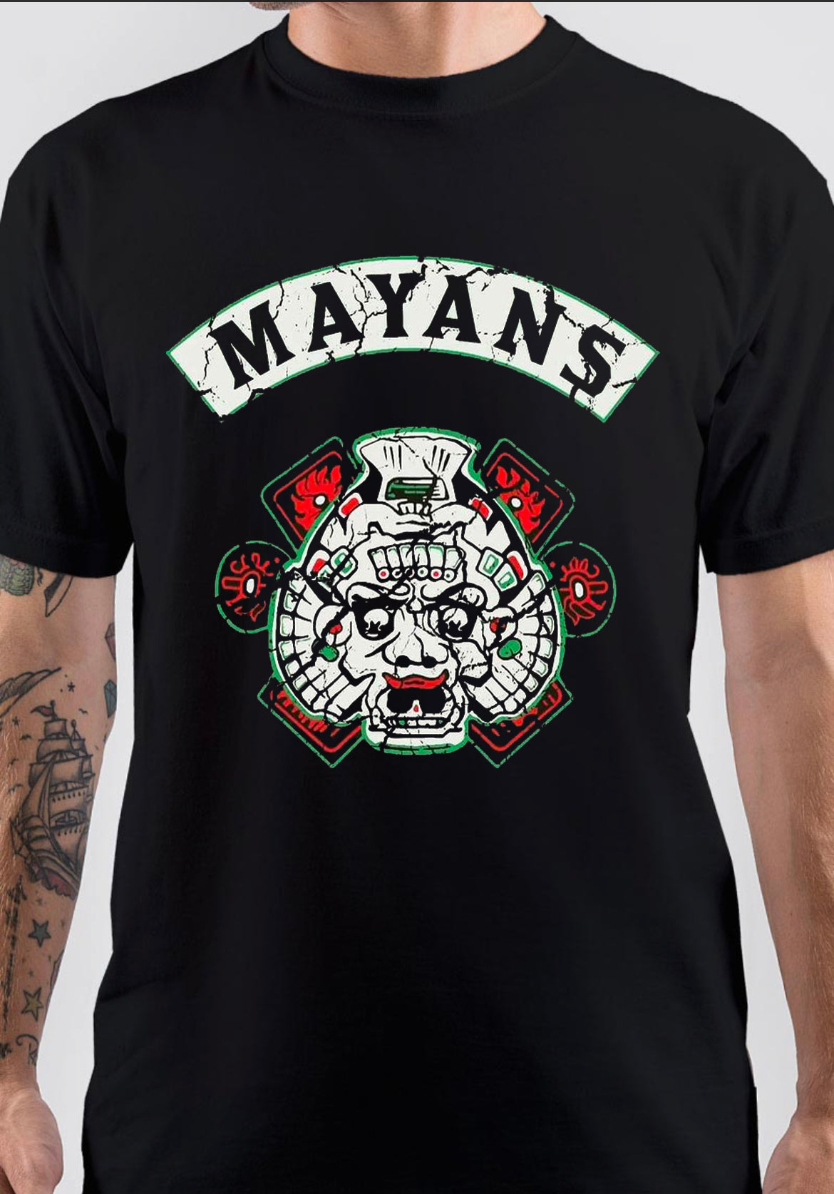 Mayans M.C T-Shirt, Retro Streetwear Tee for Cool Gift Ideas