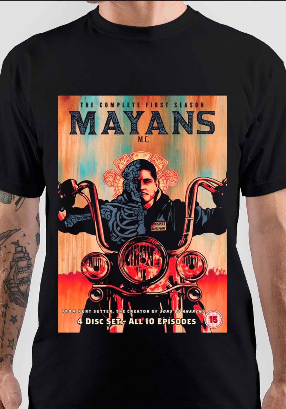 Mayans M.C T-Shirt, Premium Cotton Tee for Everyday Fan Style