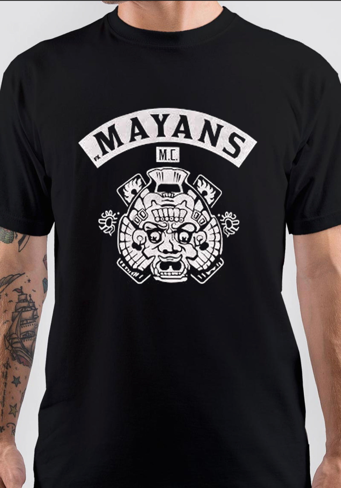 Mayans M.C T-Shirt, Y2K Inspired Graphic Tee for Streetwear Fans