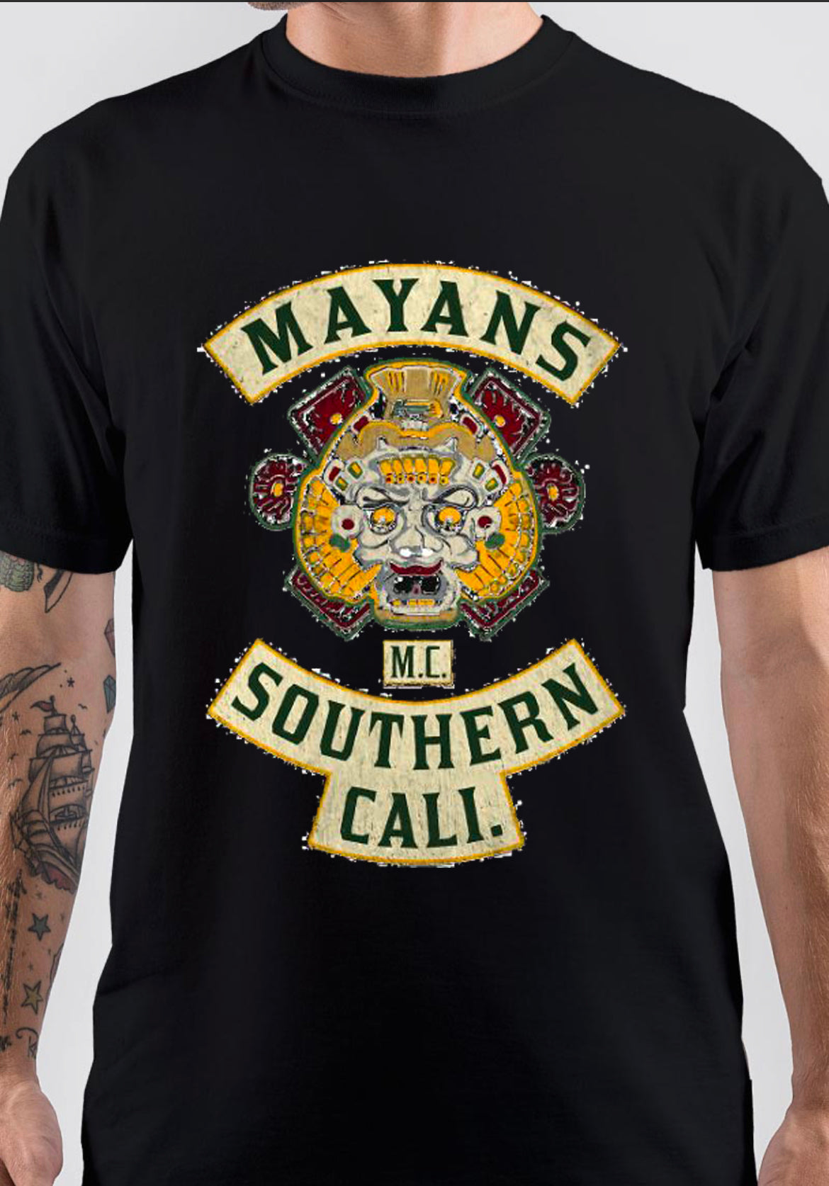 Mayans M.C T-Shirt, Funny Viral Graphic Tee for Casual Outfit