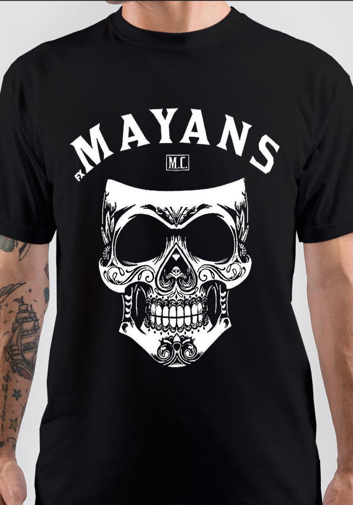 Mayans M.C T-Shirt, Aesthetic Streetwear Graphic Tee for Gift Ideas