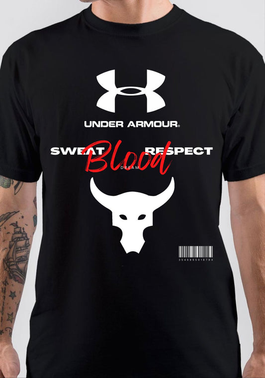 Sweat Blood T-Shirt, Vintage POD Graphic Tee for Streetwear Fans