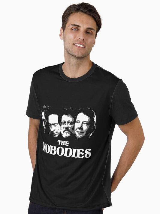 The Nobodies T-Shirt, Vintage POD Graphic Tee for Streetwear Fans