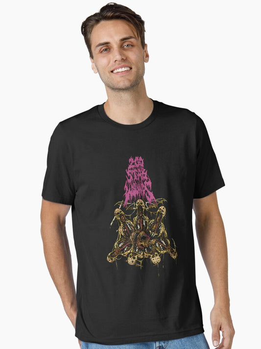200 Stab Wounds T-Shirt, Vintage POD Graphic Tee for Streetwear Fans