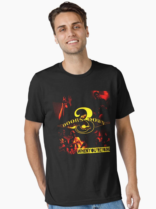 Music Post Grunge T-Shirt, Vintage POD Graphic Tee for Streetwear Fans